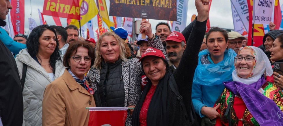 BAŞKAN ESİN KÖYMEN: “HER YERDE VE HER KOŞULDA, HALKIN VE EMEĞİN YANINDA OLMAYA DEVAM EDECEĞİZ!”