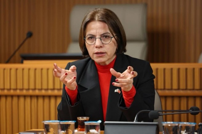 BAŞKAN ESİN KÖYMEN, İKÜ HEYETİ İLE BİR ARAYA GELDİ 