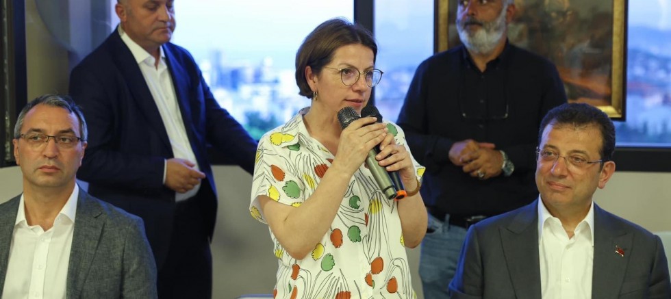 Başkan Esin Köymen İle İBB Başkanı Ekrem İmamoğlu, Yas-ı Matem Lokmasına Katıldı