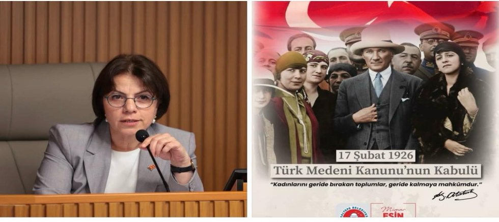 BAŞKAN ESİN KÖYMEN: “CUMHURİYETİMİZİN DEVRİMLERİNE SAHİP ÇIKMAYA DEVAM EDECEĞİZ!”