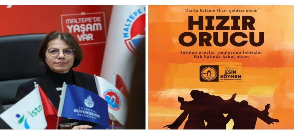 BAŞKAN ESİN KÖYMEN: “DARDA KALANIN HIZIR YOLDAŞI OLSUN!”