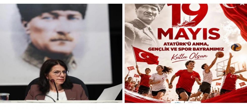 BAŞKAN ESİN KÖYMEN’DEN ‘19 MAYIS’ MESAJI 
