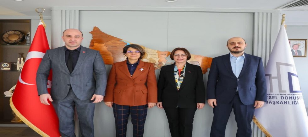BAŞKAN ESİN KÖYMEN, KENTSEL DÖNÜŞÜM İÇİN İLGİLİ KURUMLARIN YÖNETİCİLERİYLE BİR ARAYA GELDİ 