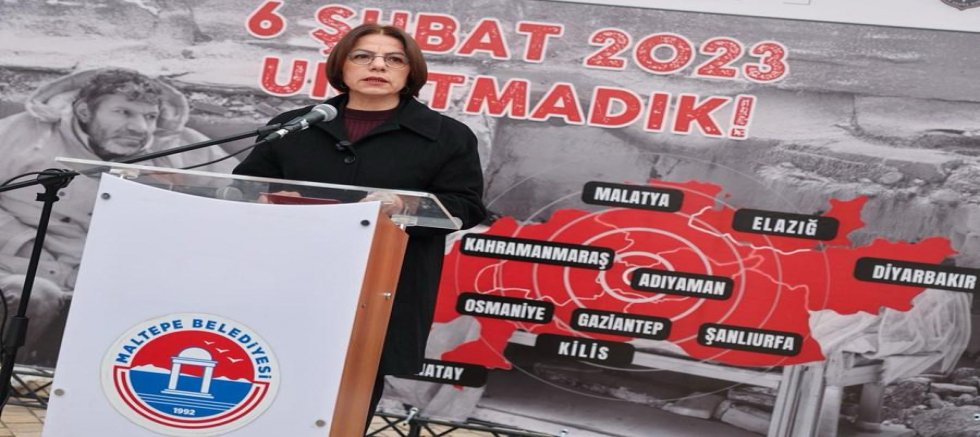 BAŞKAN ESİN KÖYMEN; “RANT ODAKLI POLİTİKALAR, KENTLERİ DEPREMLERE KARŞI DAHA KIRILGAN HALE GETİRİYOR!”