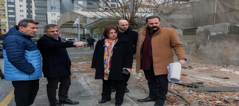 BAŞKAN ESİN KÖYMEN, SAHADA İNCELEMELERDE BULUNDU