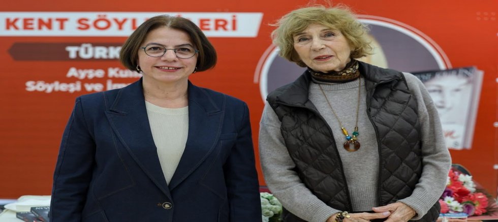 KENT SÖYLEŞİLERİ’NE ÜNLÜ YAZAR AYŞE KULİN KONUK OLDU 