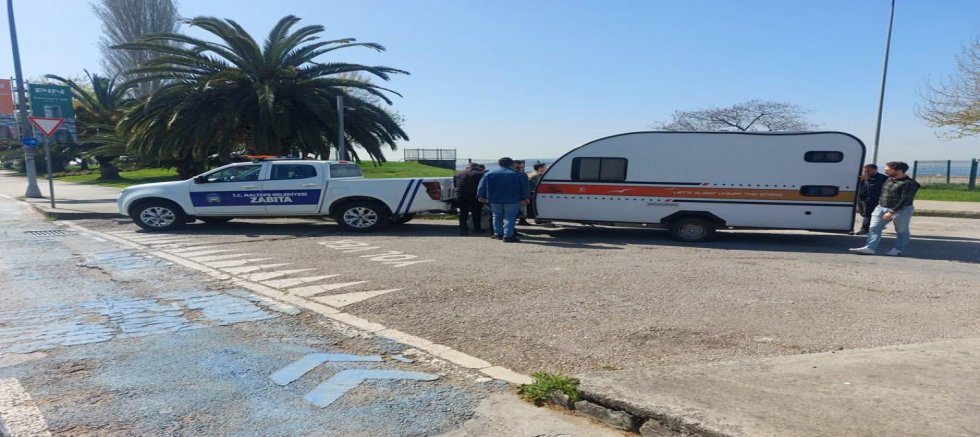 MALTEPE’DE DÜZENSİZ KARAVANLARA SON 