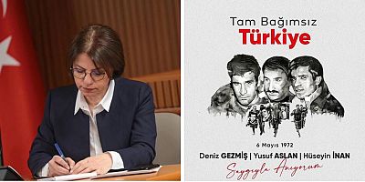 BAŞKAN ESİN KÖYMEN: “68 KUŞAĞININ ÜÇ ONURLU TEMSİLCİSİNİ SAYGI VE MİNNETLE ANIYORUM!”