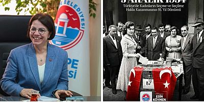 BAŞKAN ESİN KÖYMEN’DEN 5 ARALIK MESAJI 