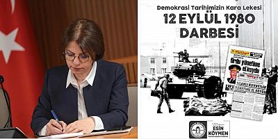 BAŞKAN ESİN KÖYMEN: “HER TÜRLÜ DARBENİN KARŞISINDA, MİLLETİN İRADESİNE SAHİP ÇIKACAĞIZ.”
