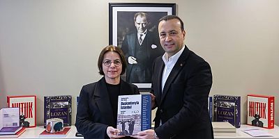 BAŞKAN ESİN KÖYMEN, İBB GENEL SEKRETERİ İLE BİR ARAYA GELDİ 