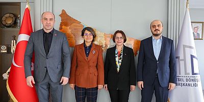 BAŞKAN ESİN KÖYMEN, KENTSEL DÖNÜŞÜM İÇİN İLGİLİ KURUMLARIN YÖNETİCİLERİYLE BİR ARAYA GELDİ 