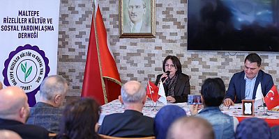 BAŞKAN ESİN KÖYMEN, MALTEPE RİZELİLER DERNEĞİ GENEL KURULU’NA KATILDI