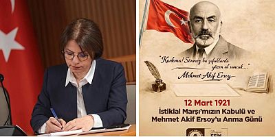 BAŞKAN ESİN KÖYMEN, MEHMET AKİF ERSOY’U ANDI