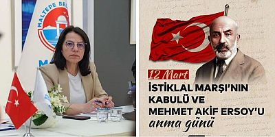 BAŞKAN ESİN KÖYMEN, MEHMET AKİF ERSOY’U ANDI 