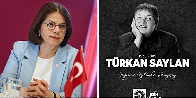 BAŞKAN ESİN KÖYMEN, PROF. DR. TÜRKAN SAYLAN’I ANDI