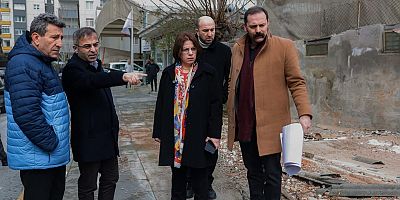 BAŞKAN ESİN KÖYMEN, SAHADA İNCELEMELERDE BULUNDU