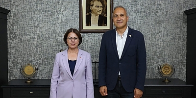 CHP GENEL BAŞKAN YARDIMCISI SUAT ÖZÇAĞDAŞ’TAN BAŞKAN ESİN KÖYMEN’E ZİYARET 
