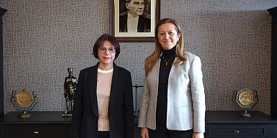 DİSK GENEL BAŞKANI ARZU ÇERKEZOĞLU’NDAN BAŞKAN ESİN KÖYMEN’E ZİYARET 