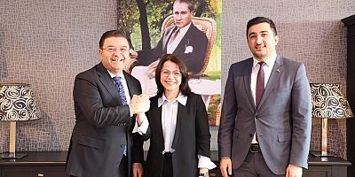 Esin Köymen'den Ali Kılıç'a Ziyaret