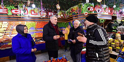 Kadem Ekşi Maltepeli Esnafları Tek Tek Ziyaret Ediyor