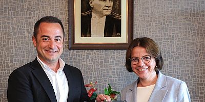 KİPTAŞ GENEL MÜDÜRÜ’NDEN BAŞKAN ESİN KÖYMEN’E ZİYARET