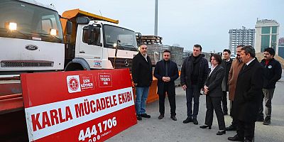MALTEPE BELEDİYESİ ‘KARLA MÜCADELE EKİBİ’ KARA HAZIR