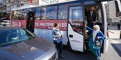 MALTEPE BELEDİYESİ’NDEN HUZUREVİ SAKİNLERİNE ULAŞIM DESTEĞİ