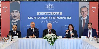 “MALTEPE İLÇESİ MUHTARLAR TOPLANTISI” YAPILDI 