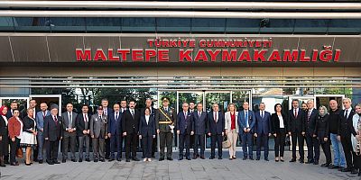 MALTEPE KAYMAKAMLIĞI’NDA CUMHURİYET BAYRAMI TEBRİKAT TÖRENİ DÜZENLENDİ