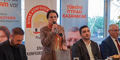 Sivas Dernekler Federasyonu, Belediye Başkan Adayı Esin Köymen’i Ağırladı