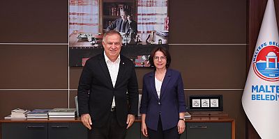 ZEYBEK’TEN BAŞKAN ESİN KÖYMEN’E ZİYARET 